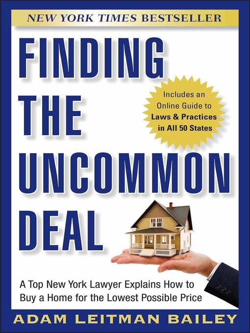 Title details for Finding the Uncommon Deal by Adam Leitman Bailey - Available